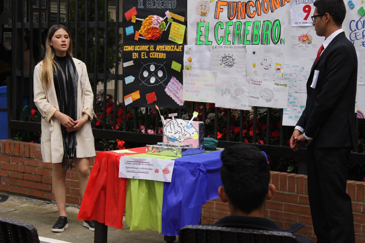 Feria del cerebro colegio retos